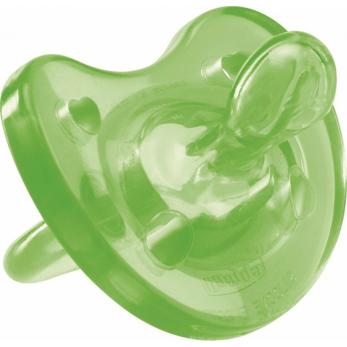 CHICCO Physio Soft Πιπίλα Σιλικόνη 16-36m σε Πράσινο Χρώμα 1τμχ