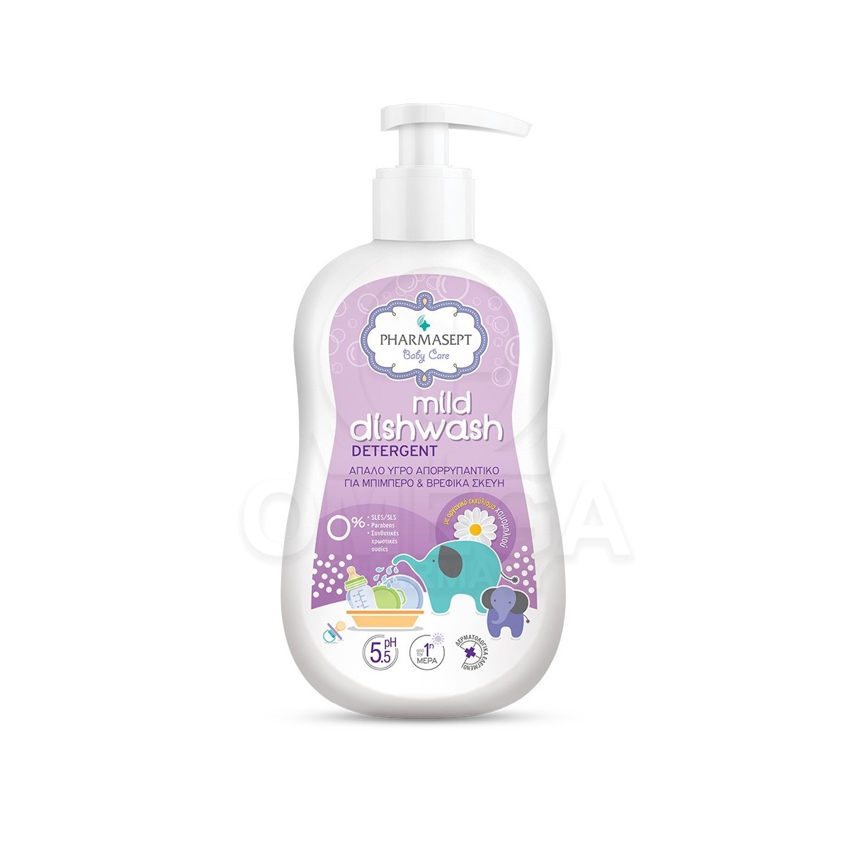 Απορρυπαντικο - PHARMASEPT Baby Care Mild Dishwash Detergent Απαλό Υγρό  Απορρυπαντικό για Μπιμπερό &amp; Βρεφικά Σκεύη με Καθαρι