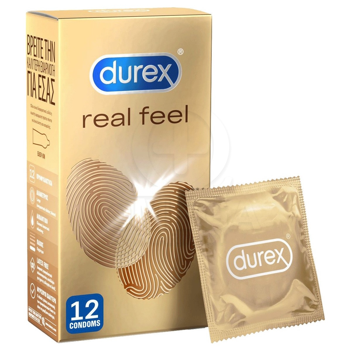 DUREX Προφυλακτικά Real Feel 12τμx
