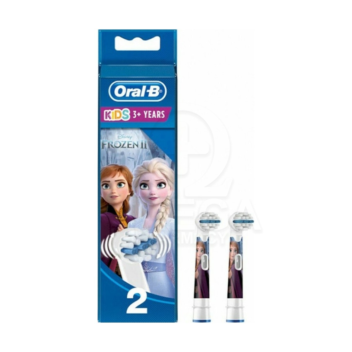 Oral-B Stages Power Kids 3+ Years Ανταλλακτικές Κεφαλές Frozen για Ηλεκτρική  Οδοντόβουρτσα 2τμχ