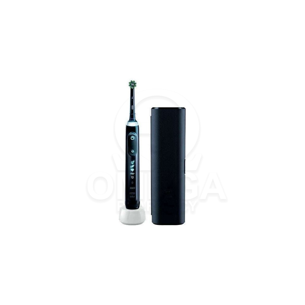 ORAL-B Genius X Ηλεκτρική Οδοντόβουρτσα με Χρονομετρητή και Αισθητήρα Πίεσης  Midnight Black & Θήκη Ταξιδίου 1τμχ