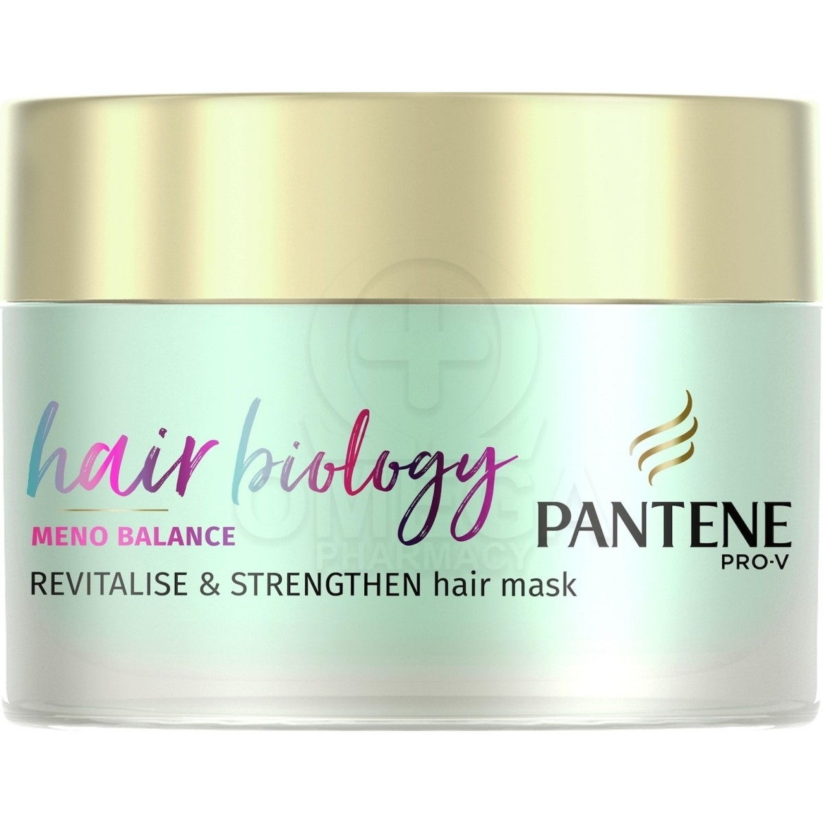 PANTENE Hair Biology Revitalize & Strengthen Mask Μάσκα Μαλλιών για Θαμπά  Μαλλιά 160ml