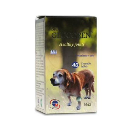 MEDICHROM Bio Glucoren Healthy Joints για Σκύλους με Προβλήματα στις  Αρθρώσεις, 40 δισκία
