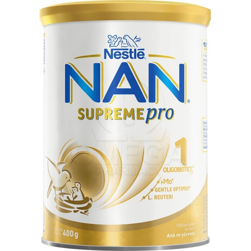 Nestle Nan Supreme Pro 1 0m+ Βρεφικό Γάλα σε Σκόνη από τη Γέννηση 400gr