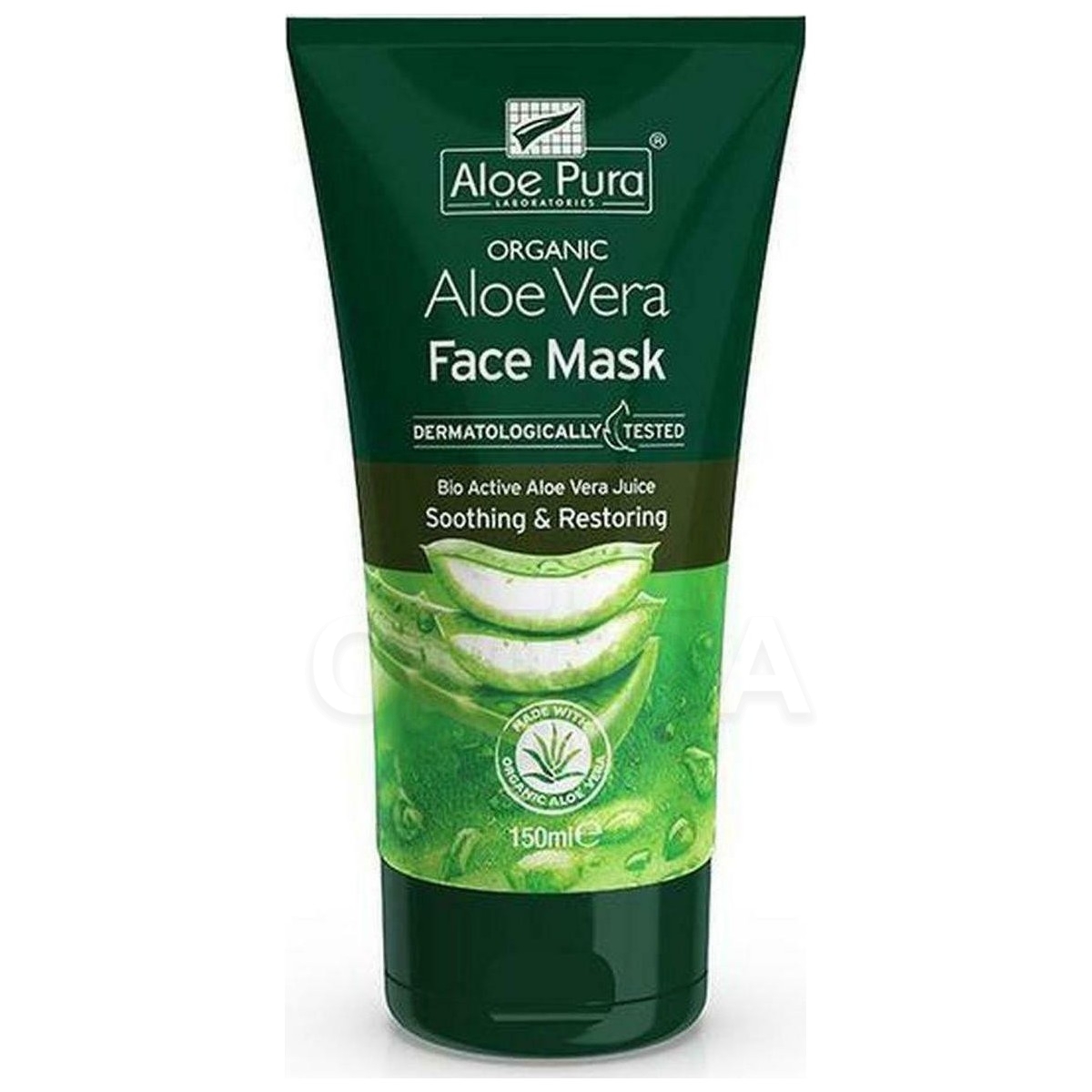 OPTIMA Aloe Pura Organic Aloe Vera Face Mask Μάσκα Προσώπου με Αλόη Βέρα  150ml
