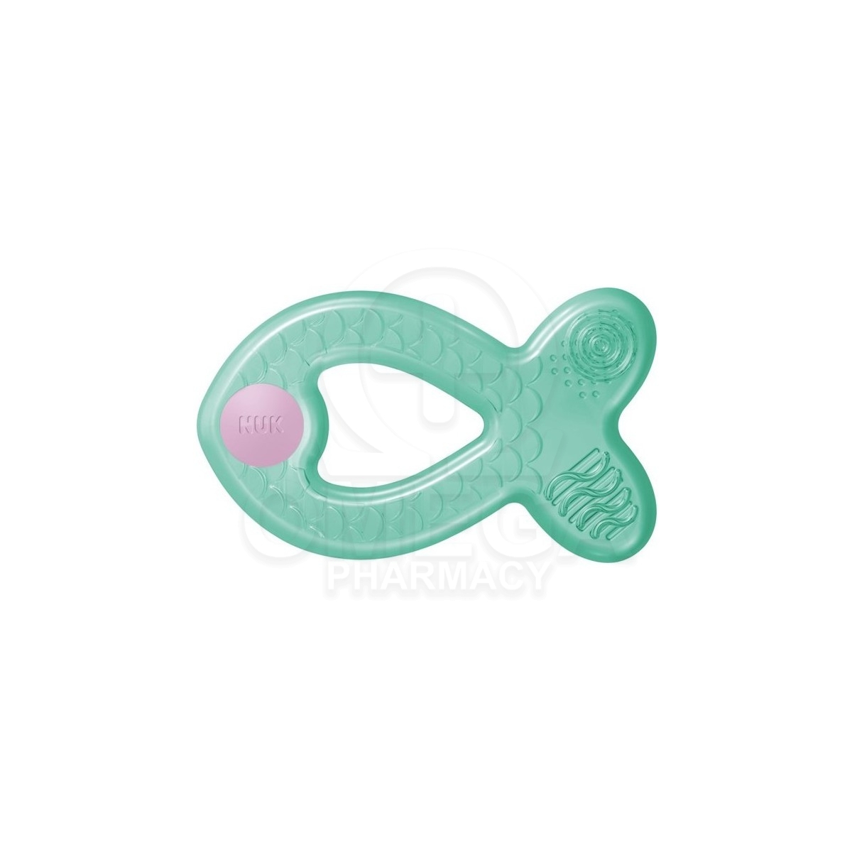 NUK Extra Cool Δακτύλιος Οδοντοφυΐας για Μωρά 3m+ με Σχέδιο Ψαράκι σε  Διάφορα Χρώματα 1τμχ
