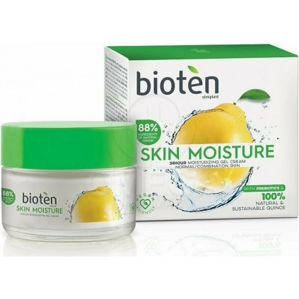 BIOTEN Skin Moisture Gel Cream 24Ωρη Ενυδατική Κρέμα Προσώπου για  Κανονική/Μικτή Επιδερμίδα, 50ml