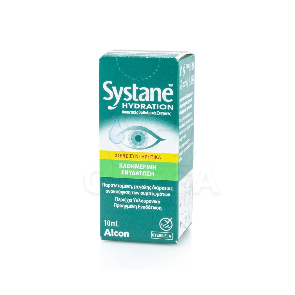 ALCON Systane Hydration Οφθαλμικές Σταγόνες Κατά της Ξηροφθαλμίας 10ml