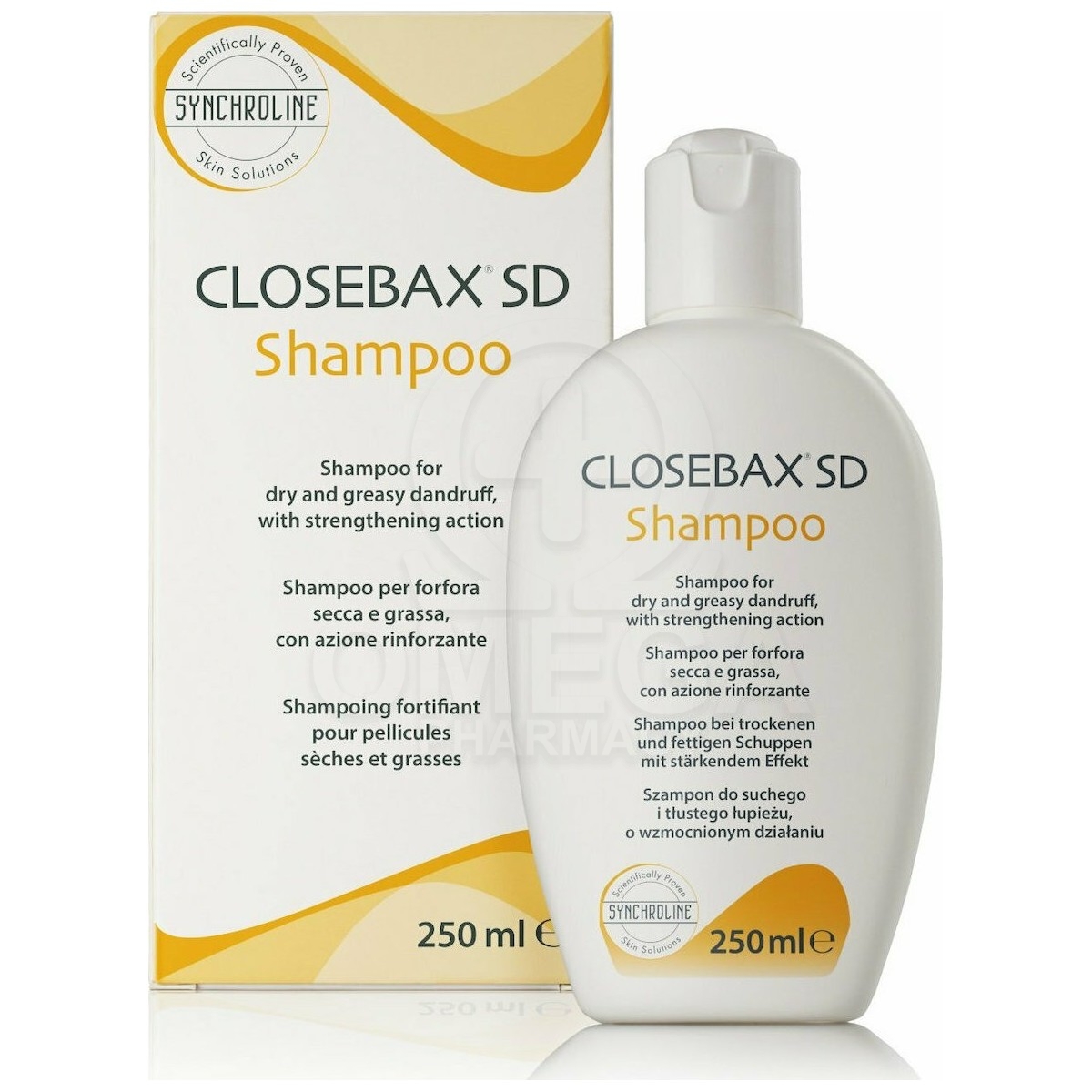 SYNCHROLINE Closebax Sd Shampoo Σαμπουάν για Μαλλιά με Λιπαρή ή Ξηρή  Πιτυρίδα, 250ml