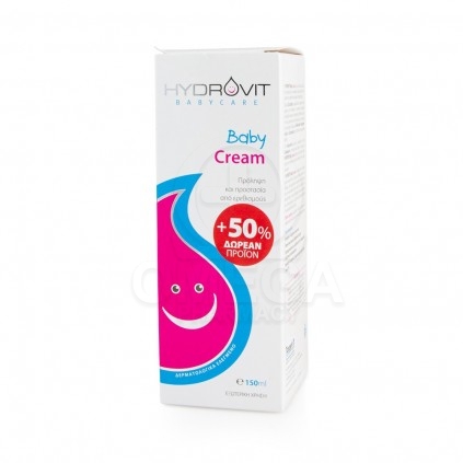 HYDROVIT Baby Cream Βρεφική Ενυδατική Κρέμα 150ml