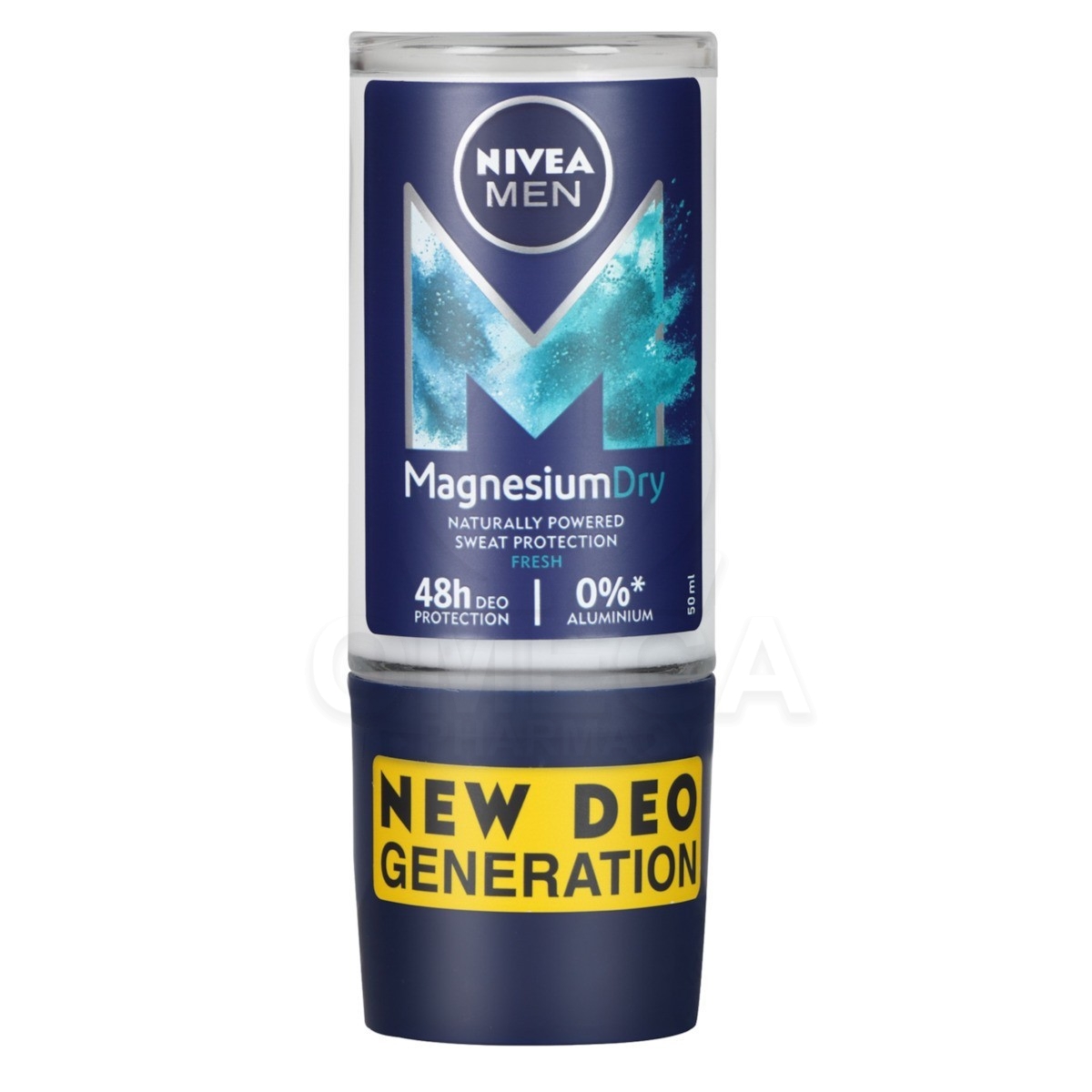 NIVEA Men Magnesium Dry Fresh 48h Ανδρικό Αποσμητικό Roll-On 50ml