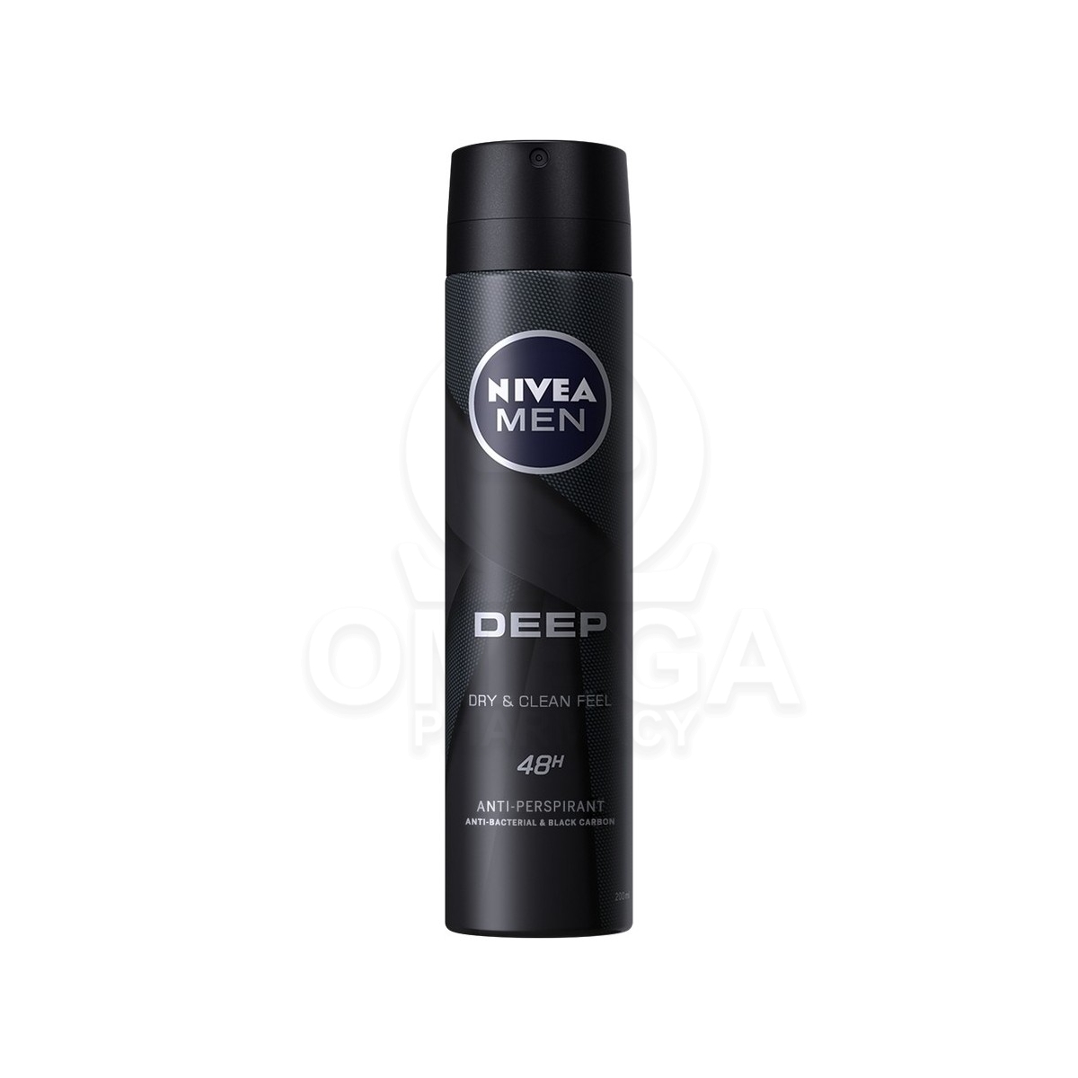 NIVEA Men Deep Dry & Clean Feel 48h Ανδρικό Αποσμητικό Spray 150ml