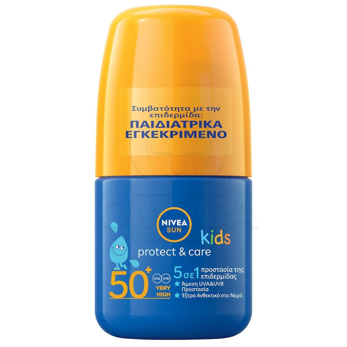 NIVEA Sun Kids Protect & Care SPF50+ Παιδικό Αντηλιακό Στικ Προσώπου &  Σώματος 50ml