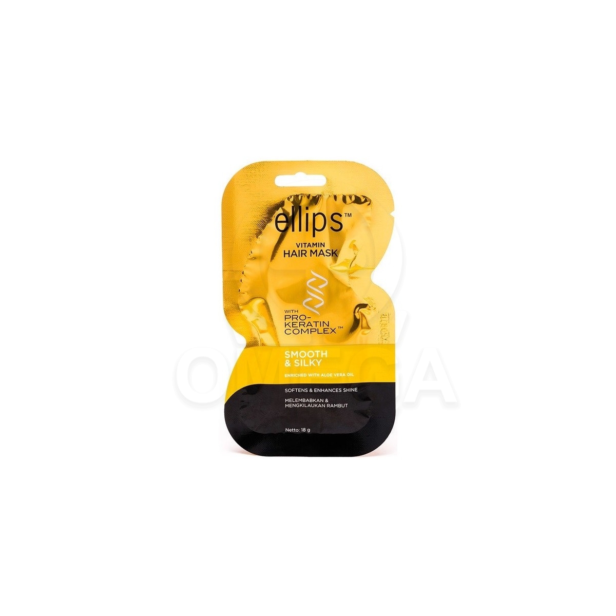 ELLIPS Vitamin Hair Mask Smooth & Silky Μάσκα Μαλλιών για Λάμψη 18gr