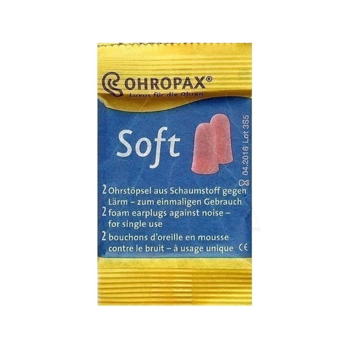 OHROPAX Soft Ωτοασπίδες Ροζ 2τμχ