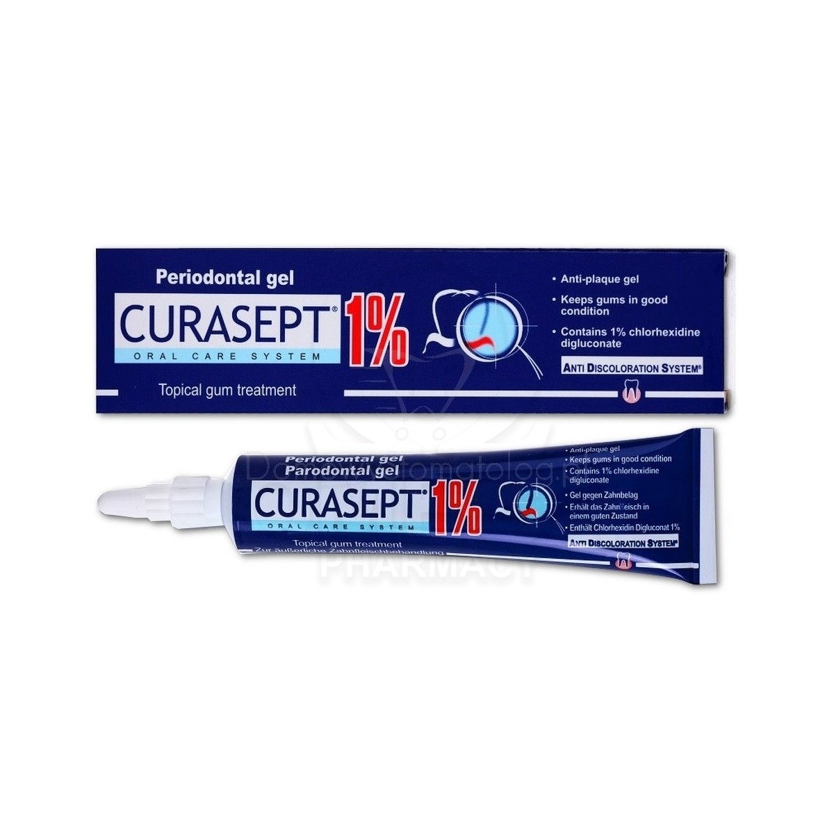 CURASEPT ADS 100 Περιοδοντική Γέλη με Διγλυκονική Χλωρεξιδίνη 1% για Τοπική  Θεραπεία των Ούλων 30ml