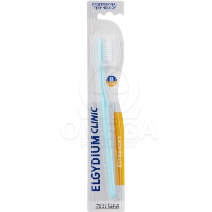 ELGYDIUM Clinic 15/100 Extra-Soft Toothbrush Πολύ Μαλακή Οδοντόβουρτσα σε  Μπλε Χρώμα