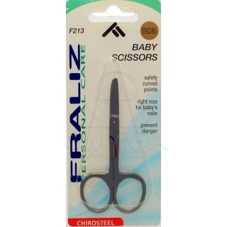 Ψαλίδια - Αξεσουάρ Βρέφους - FRALIZ Personal Care Baby Scissors F213  Ψαλιδάκι για Μωρά 1 Τεμάχιο