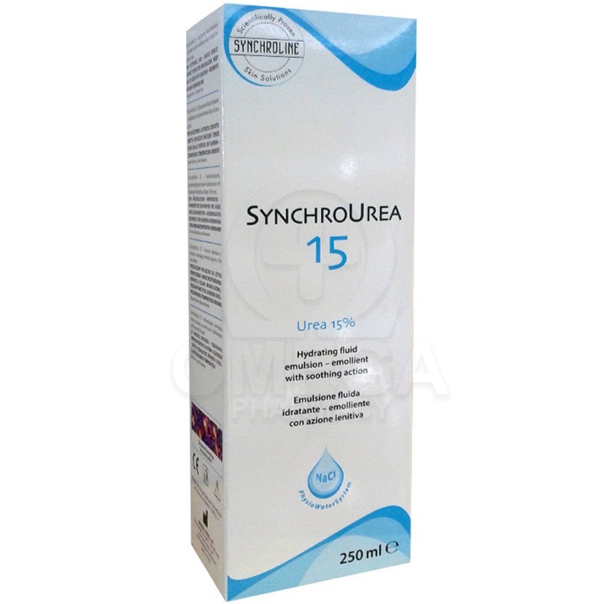 SYNCHROLINE Synchrourea 15 Hydrating Fluid Emulsion, με 15% Urea, 250ml