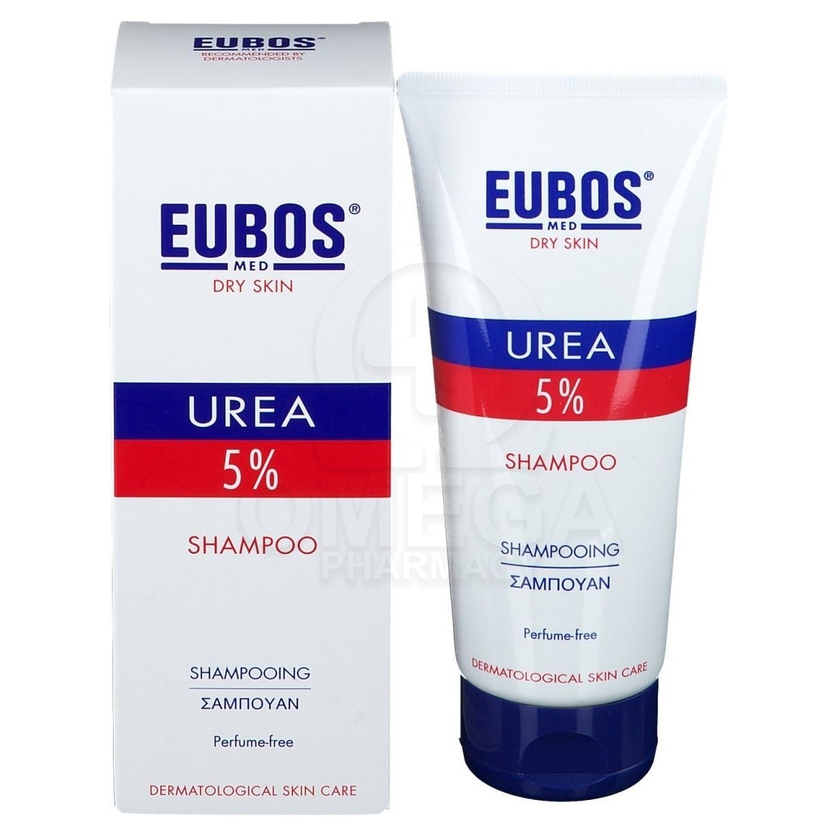 EUBOS Dry Skin Urea 5% Shampoo Απαλό Σαμπουάν με Ουρία 5% για Ξηρά - Πολύ  Ξηρά &amp; Ταλαιπωρημένα Μαλλιά 200ml