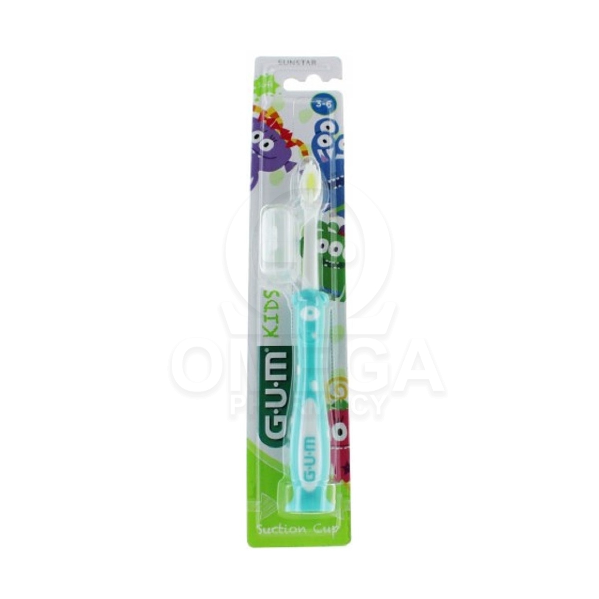 GUM 901 Kids Monster Toothbrush Soft Παιδική Οδοντόβουρτσα 3-6 Ετών 1τμχ